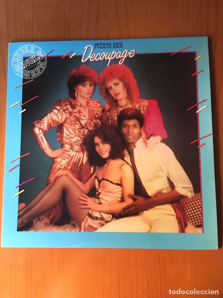 Discos de vinilo: DECOUPAGE-PUERTO RICO-1982-NUEVO!! - Foto 1