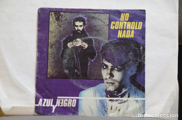 Discos de vinilo: DISCO VINILO SINGLES AZUL Y NEGRO. - Foto 1