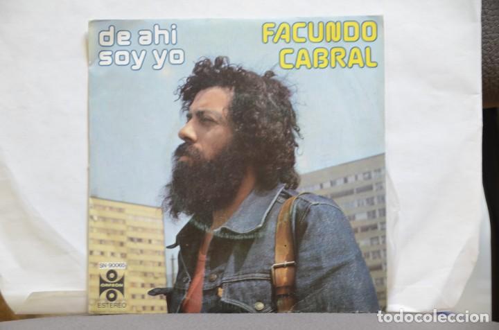 Discos de vinilo: DISCO VINILO SINGLES FACUNDO CABRAL - Foto 1