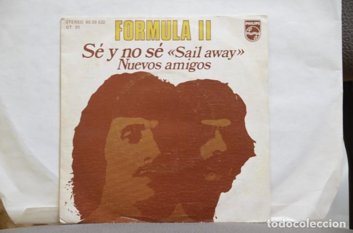 Discos de vinilo: DISCO VINILO SINGLES FORMULA II. SE Y NO SE... - Foto 1