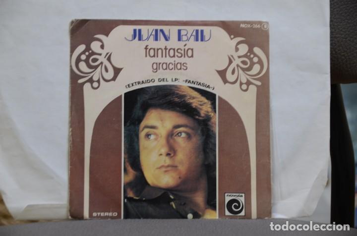 Discos de vinilo: DISCO VINILO SINGLES JUAN BAU - Foto 1