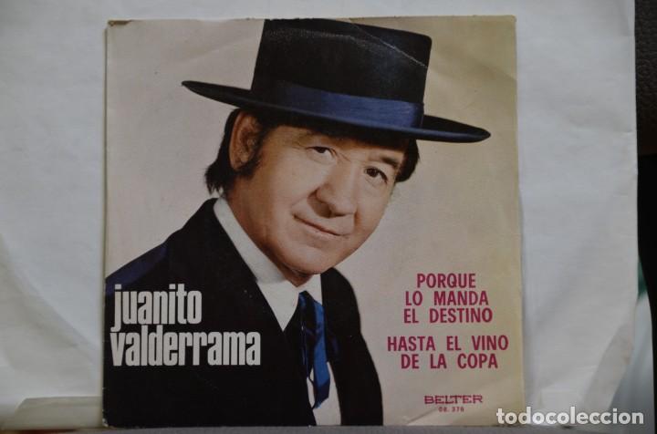 Discos de vinilo: DISCO VINILO SINGLES JUANITO VALDERRAMA. - Foto 1