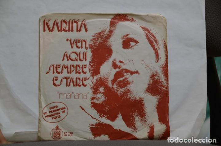 Discos de vinilo: DISCO VINILO KARINA - Foto 1