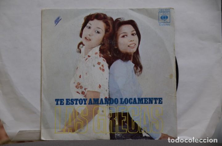 Discos de vinilo: DISCO VINILO LAS GRECAS, TE ESTOY AMANDO LOCAMENTE - Foto 1