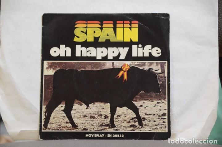 Disques de vinyle: DISCO VINILO SINGLES SPAIN ON HAPPY LIFE