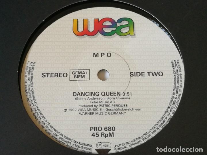 Discos de vinilo: MPO - Dancing Queen - 1992 - Foto 2