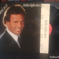 Discos de vinilo: LP JULIO IGLESIAS - RAICES 1989-TIENE LAS LETRAS DE SUS CANCIONES PEPETO