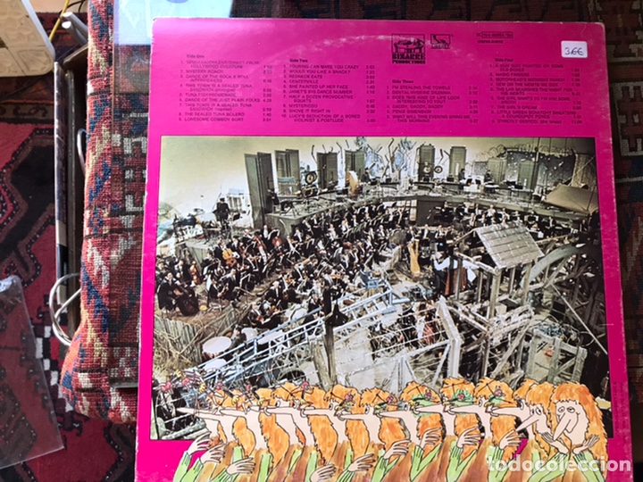 Discos de vinilo: 200 motels. Frank Zappa - Foto 2