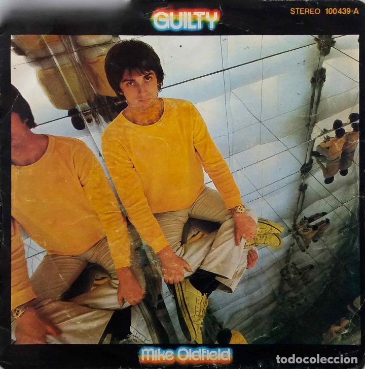 Discos de vinilo: MKE OLDFIELD, GUILTY. SINGLE ESPA&Ntilde;A - Foto 1