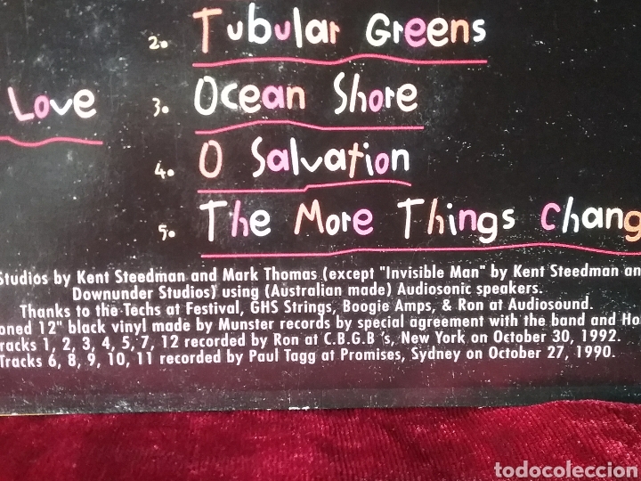 Discos de vinilo: CELIBATE RIFLES LIVE 1990 MUNSTER RECORDS. Nuevo - Foto 3