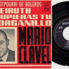 Discos de vinilo: MARIO CLAVEL - POTPOURRI DE BOLEROS - EP DE VINILO