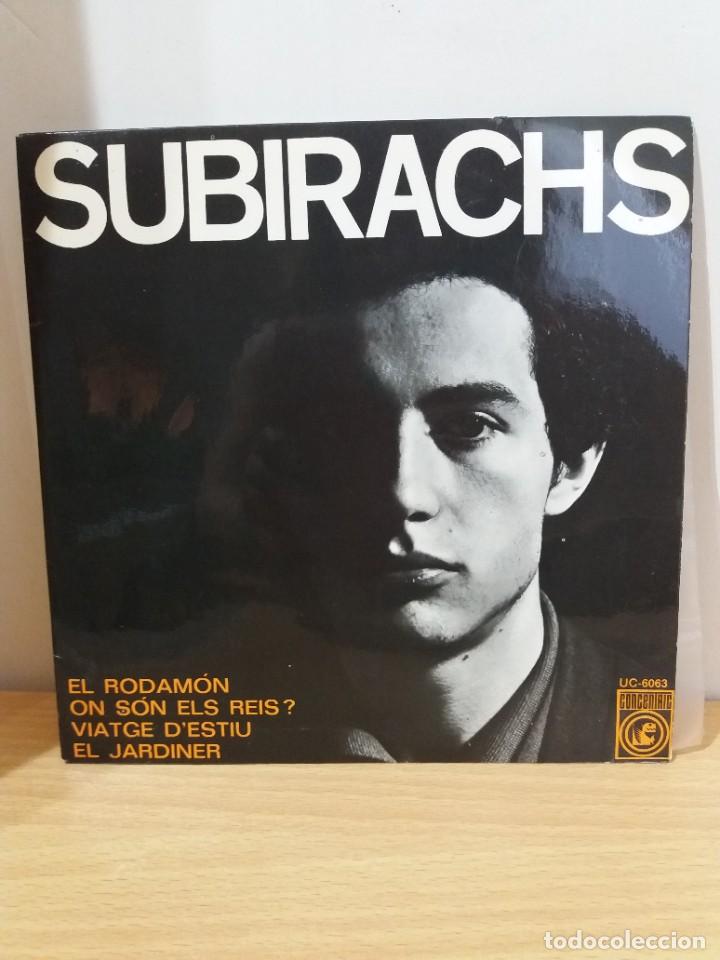 Vinyl-Schallplatten: EP ** SUBIRACHS ** EL RODAMON +3 ** COVER/ MINT ** EP/ NEAR MINT-MINT ** 1968