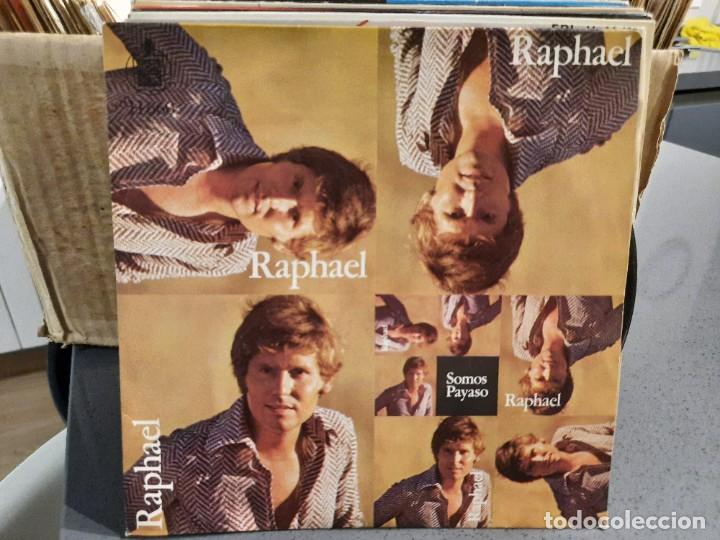 Discos de vinilo: Raphael - Somos / Payaso - Single del sello Hispavox de 1970 - Foto 1
