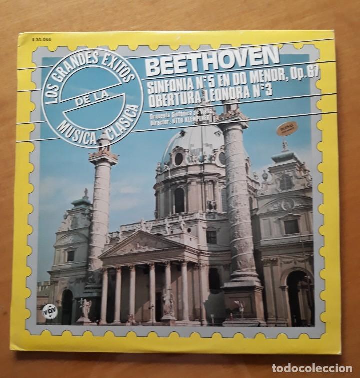 Discos de vinilo: LP BEETHOVEN. SINFON&Iacute;A N&deg; 5 EN DO MENOR. - Foto 1