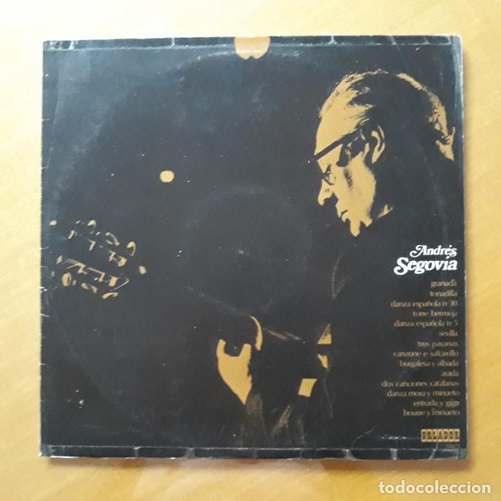 Discos de vinilo: LP ANDR&Eacute;S SEGOVIA. C&Iacute;RCULO DE LECTORES 1972 - Foto 1