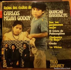Discos de vinilo: LOS EXITOS DE CARLOS MEJIA GODOY