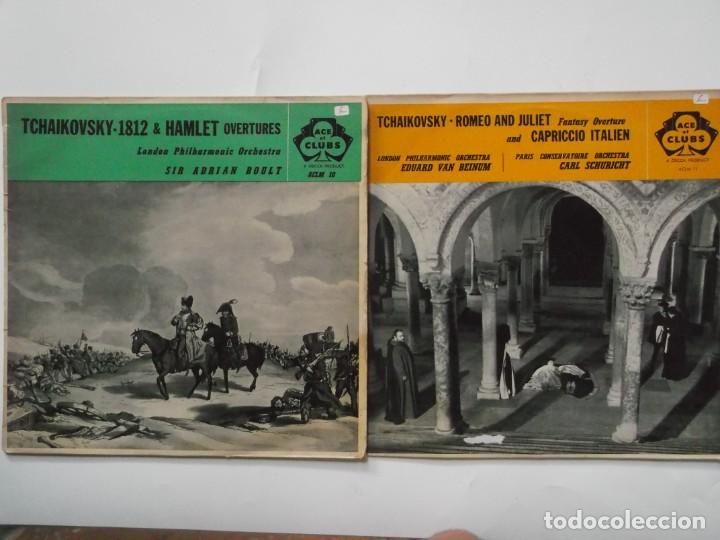 Discos de vinilo: 2 DISCOS DE TCHAIKOVSKY-LONDON PHILHARMONIC ORCHESTRA