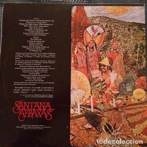Discos de vinilo: SANTANA - Abraxas (LP Vinilo) - Foto 2