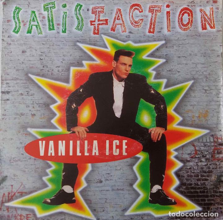 Discos de vinilo: VANILLA ICE. SATISFACTION... SINGLE EEC - Foto 1