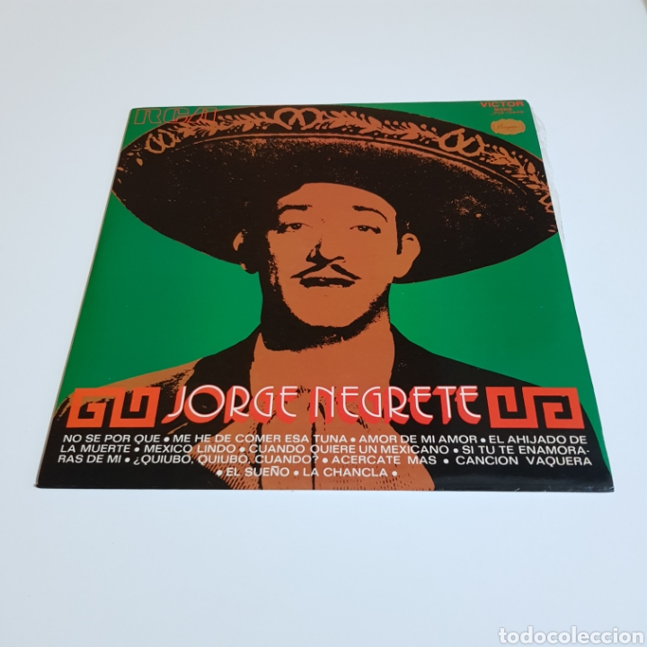 Discos de vinilo: JORGE NEGRETE 1971 RCA VICTOR - Foto 5