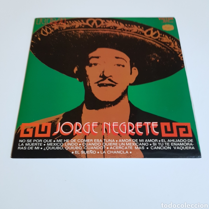 Discos de vinilo: JORGE NEGRETE 1971 RCA VICTOR - Foto 1