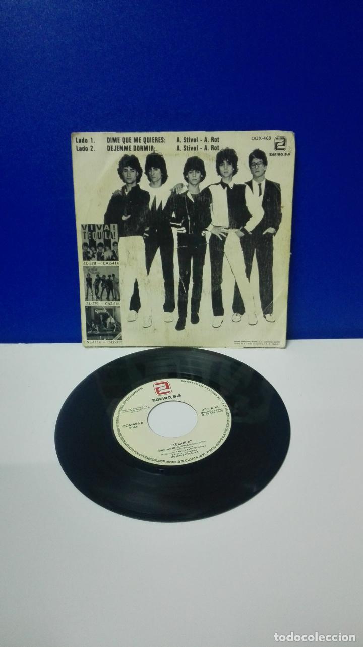 Discos de vinilo: DISCO VINILO SINGLE - TEQUILA! - DIME QUE ME QUIERES - Foto 2