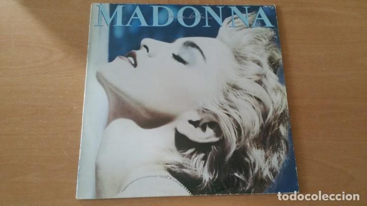 Discos de vinilo: LP MADONNA TRUE BLUE SIRE SPAIN 1986 - Foto 1