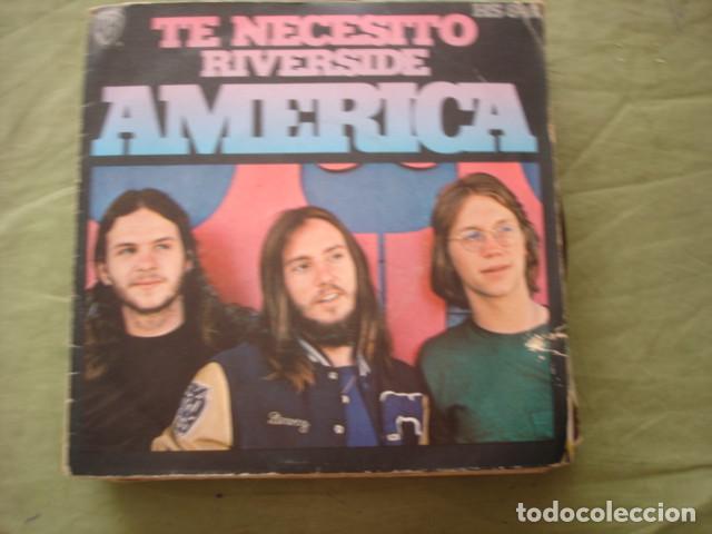 Discos de vinilo: America I Need You (Te Necesito) / Riverside - Foto 1