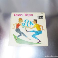 Discos de vinilo: LOS TEEN TOPS --LA LARGUIRUCHA SALLY & SIGUE LLAMANDO + 2 --VG+. Lote 217101568