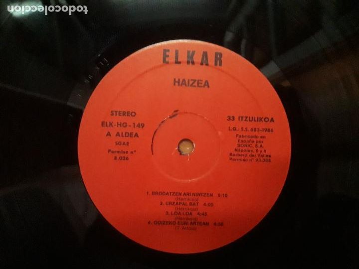 Discos de vinilo: Haizea - Foto 7