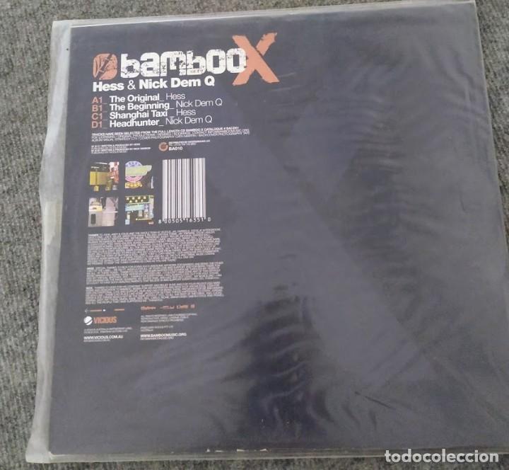 Discos de vinilo: BAMBOO X - HESS & NICK DEM Q - Foto 2