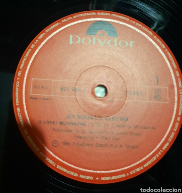Discos de vinilo: Jo squillo - ( I love ) muchacha - Foto 2