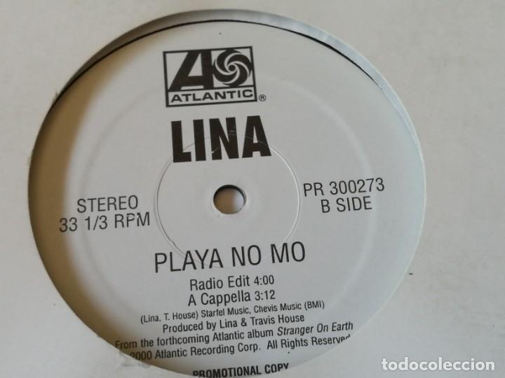 Discos de vinilo: Lina - Playa No Mo - 2000 - Foto 2