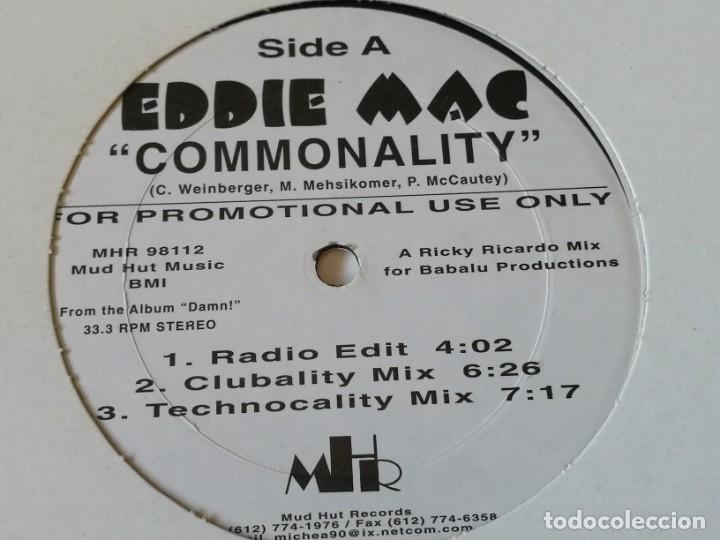 Discos de vinilo: Eddie Mac - Commonality - Foto 1