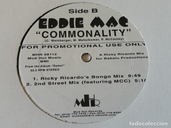 Discos de vinilo: Eddie Mac - Commonality - Foto 2