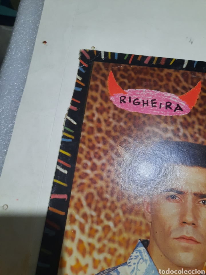 Discos de vinilo: Righeira / Carmelo - Hey mama / La bionda - Foto 3