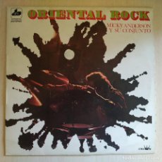 Discos de vinilo: MICKY ANDERSON Y SU CONJUNTO - ORIENTAL ROCK - RARO LP DE VINILO DIM/CROWN AÑO 1968 BUEN ESTADO. Lote 217219668
