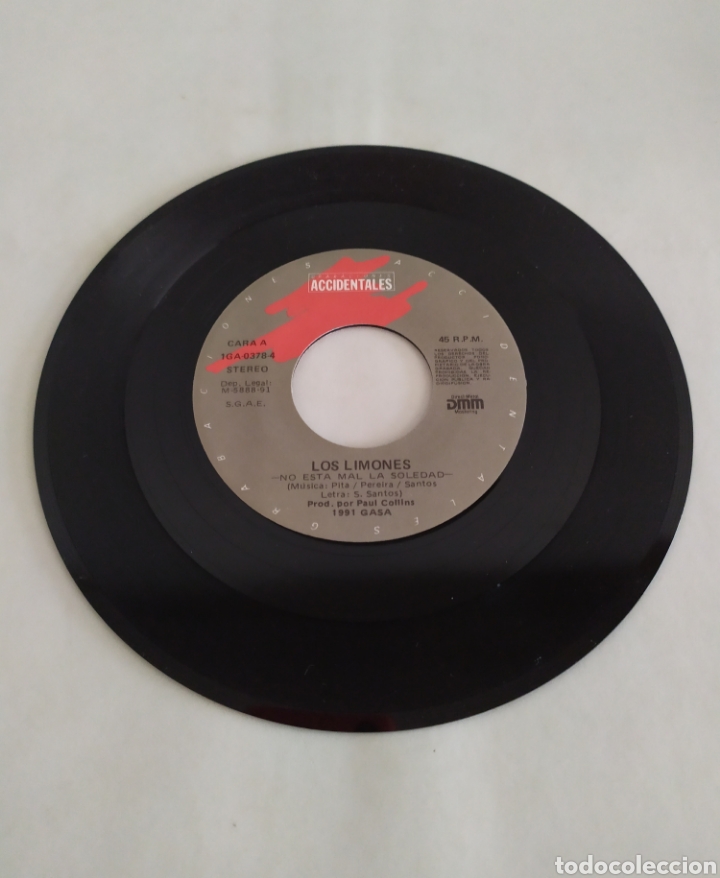 Discos de vinilo: Single vinilo Los Limones - Foto 3