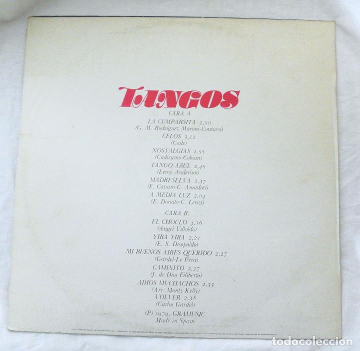 Discos de vinilo: TANGOS, Disco Vinilo LP, Gramusic 1979 - Foto 2