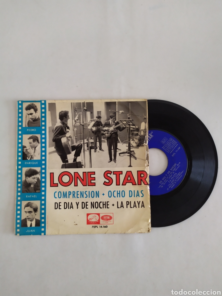 Discos de vinilo: Single vinilo Lone Star - Foto 4