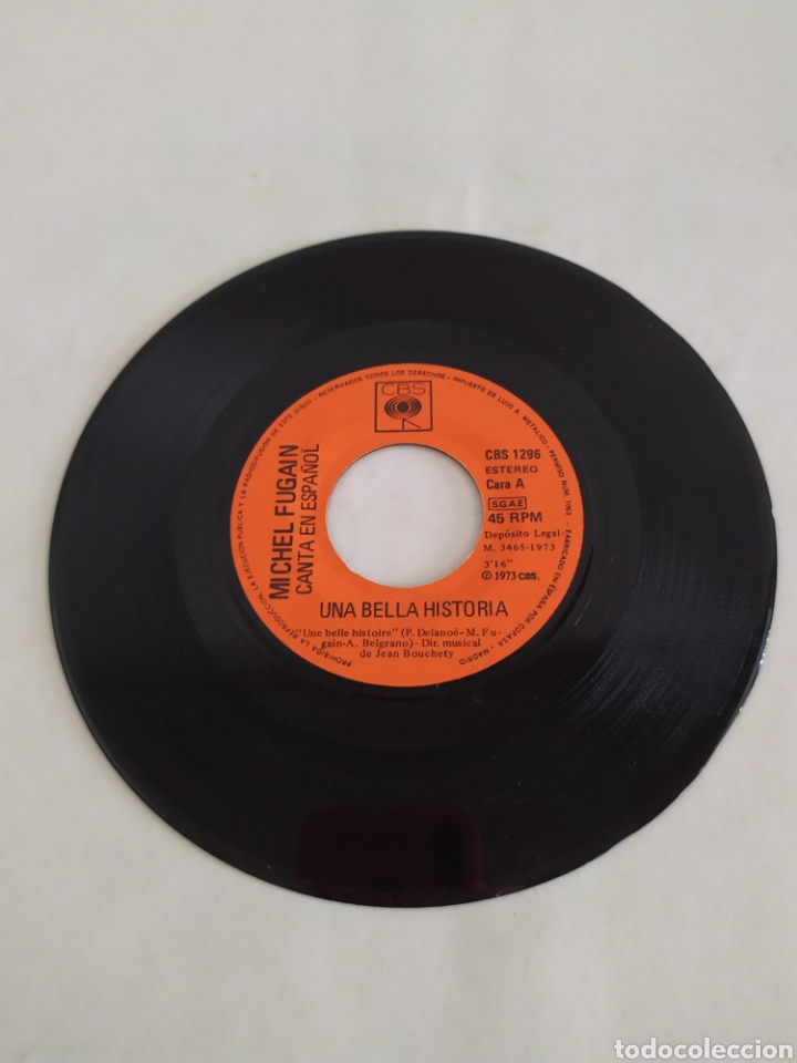 Discos de vinilo: Single vinilo Michael Fugain - Foto 4