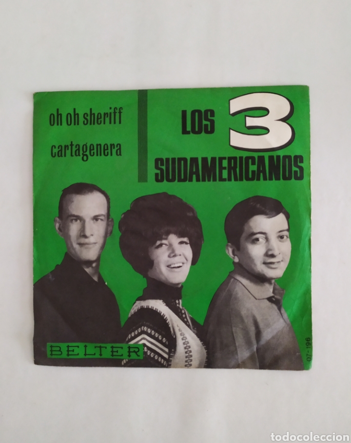 Discos de vinilo: Single vinilo los 3 sudamericanos - Foto 1