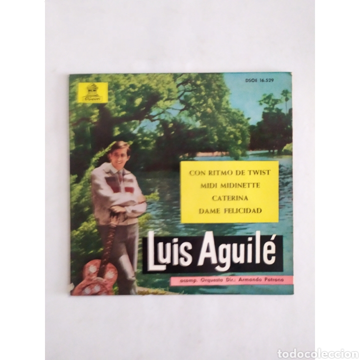 Discos de vinilo: Single vinilo Luis Aguil&eacute; - Foto 1