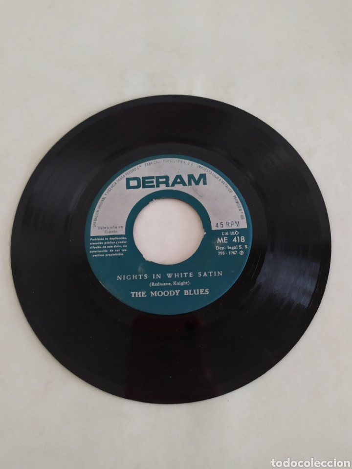 Discos de vinilo: Single vinilo The Moody Blues - Foto 4