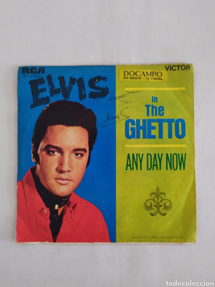 Discos de vinilo: Single vinilo Elvis Presley - Foto 2