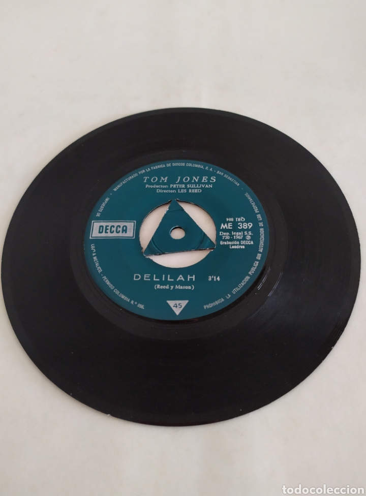 Discos de vinilo: Single vinilo Tom Jones - Foto 5