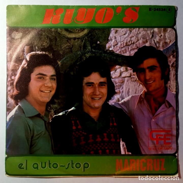 Discos de vinilo: KIYOS - el auto-stop / Maricruz - SINGLE 1975 - EXPLOSION - Foto 1