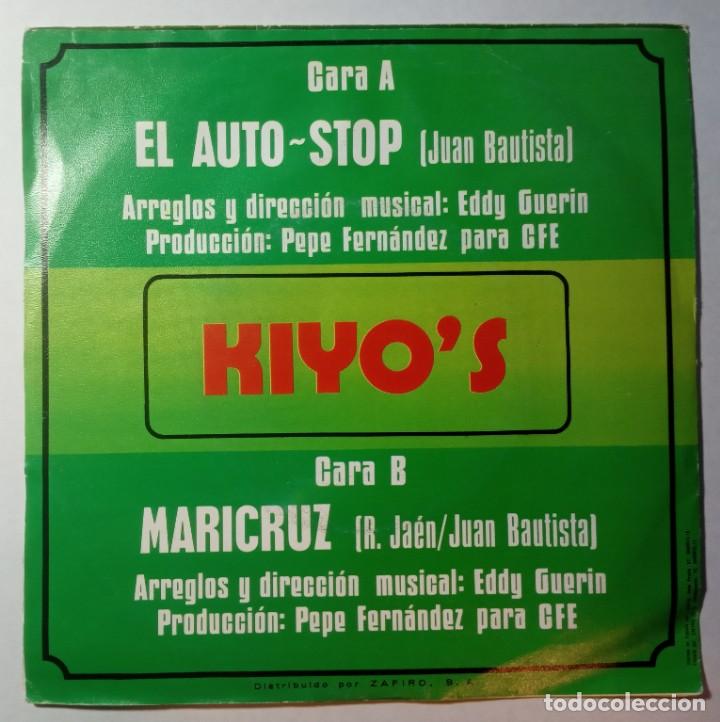 Discos de vinilo: KIYOS - el auto-stop / Maricruz - SINGLE 1975 - EXPLOSION - Foto 2