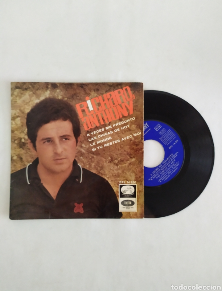 Discos de vinilo: Single vinilo Richard Anthony - Foto 5