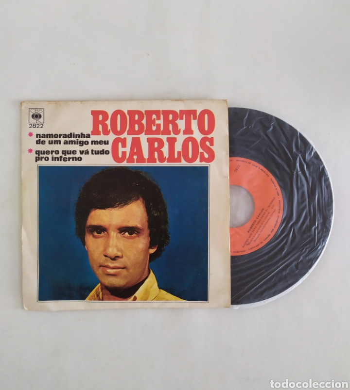 Discos de vinilo: Single vinilo Roberto Carlos - Foto 5